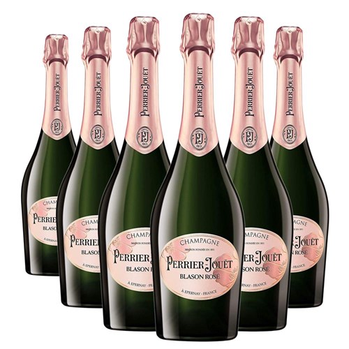 Crate of 6 Perrier Jouet Rose Champagne 75cl